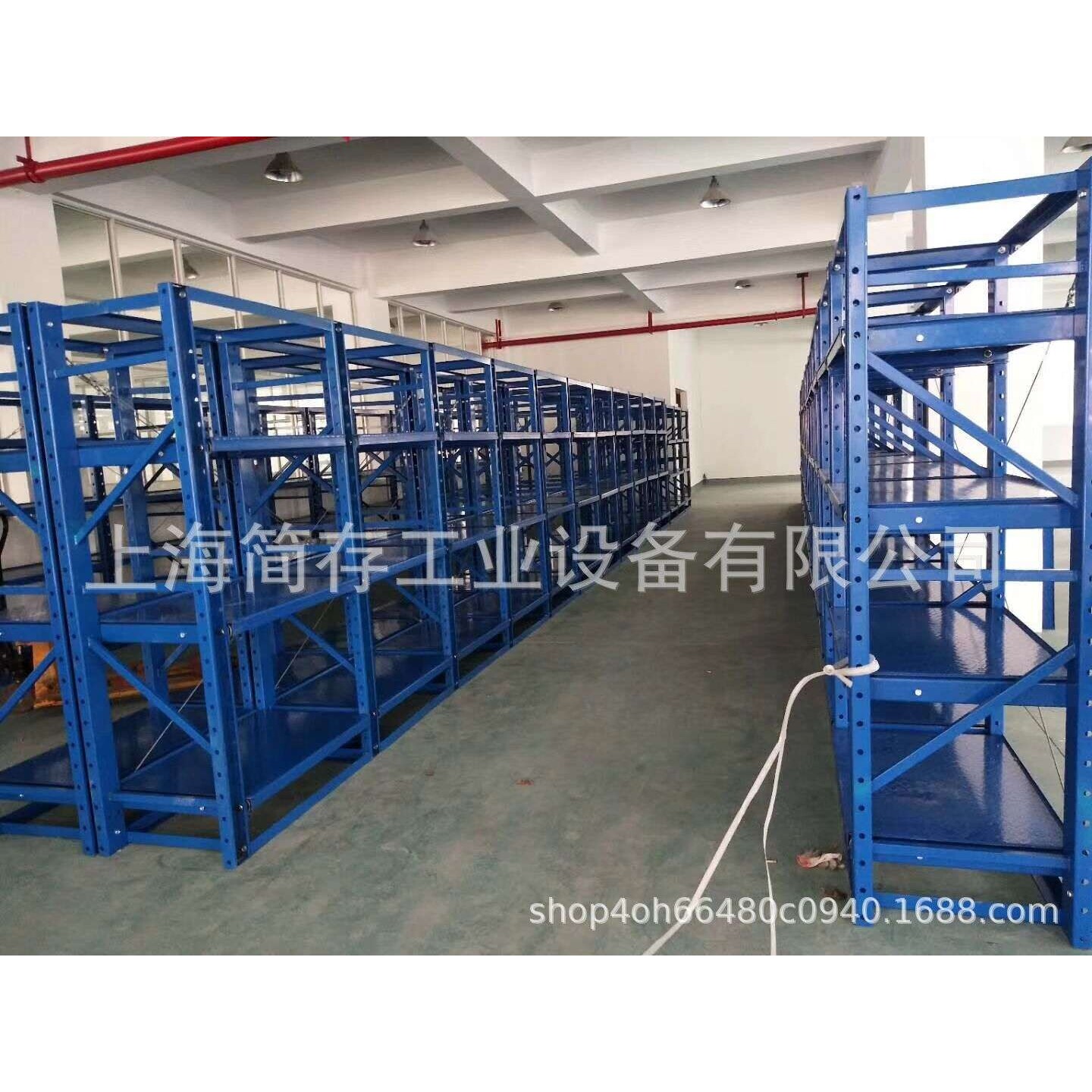 重型抽拉式磨具架 全开带天车吊葫芦抽屉式磨具存放架 仓储货架