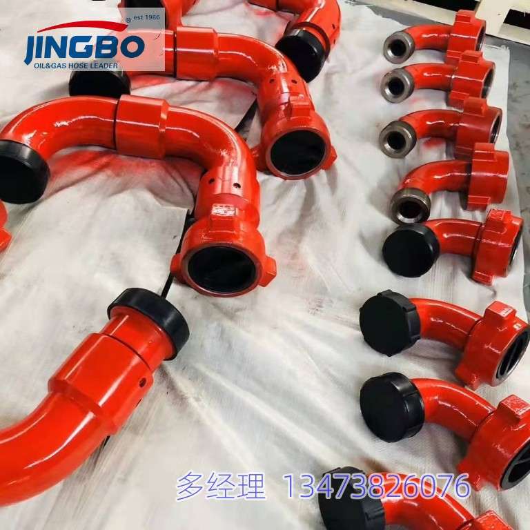 景渤石油高压活动弯头-由壬连接-特殊规格可做 石油钻采配件