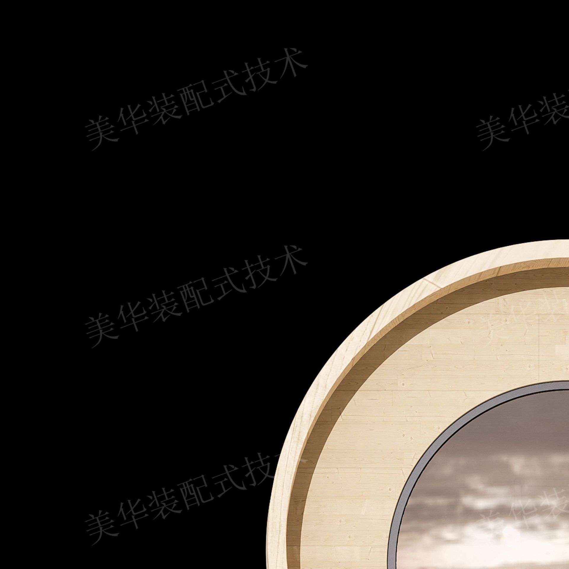 户外船型圆桶木屋太空舱风格别墅民宿户外露营网红打卡木头房子