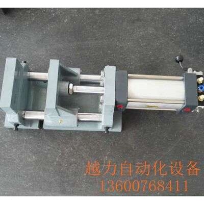 越力  双单开气动平口钳   工装夹具虎钳气动    工具老虎钳