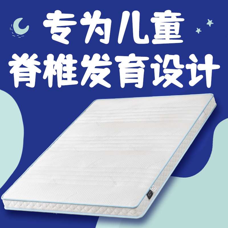 儿童护脊榻榻米3D空气纤维床垫 家用硬床垫子乳胶薄垫3E椰棕垫子