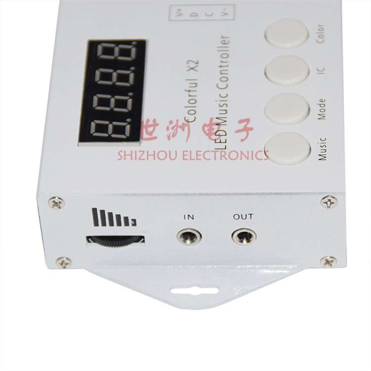 colorful X2幻彩音乐控制器全彩灯带半触摸1903 2811控制器5~24V