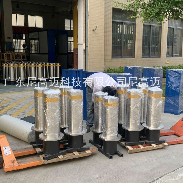 固定式移动路桩邯郸步行街可移动拆卸式防冲撞柱手动不锈钢挡车庄