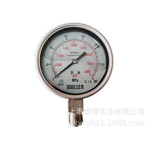 Y-ML100/200超高压压力表 2000KG压力表 2000BAR 压力表
