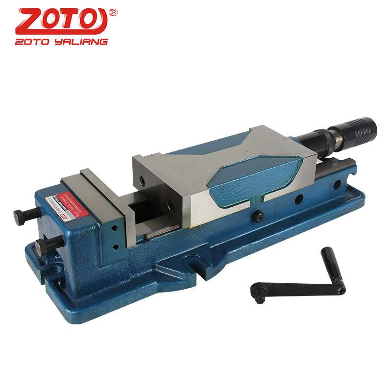 zoto 铣床液压虎钳 机用精密平口钳重型油压台钳角固式夹具高精度