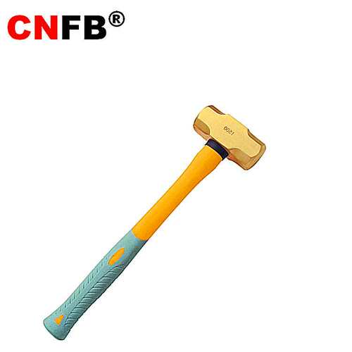 桥防 CNFB  防爆塑柄八角锤 铜榔头 圆头锤（铜合金）