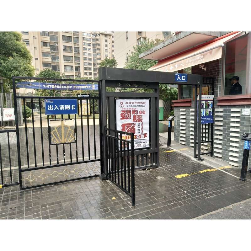 上海江苏 电动平移门 平移广告门 小区人行通道广告门 自动平移门