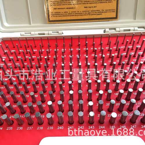 英制套装塞规50件套M01234567  190件英制针规套装250pc带手柄