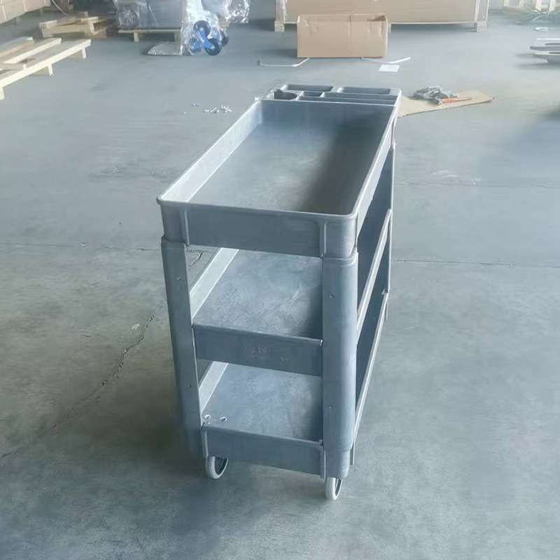 厂家生产UB工具车 虎力HU-LIFT双层/三层手推车可移动钢制工具车