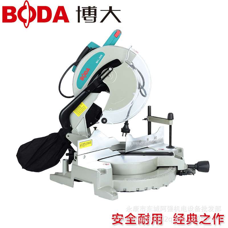 博大M1-305齿轮锯铝机45度角斜切机界铝机铝型材合金切割机12寸