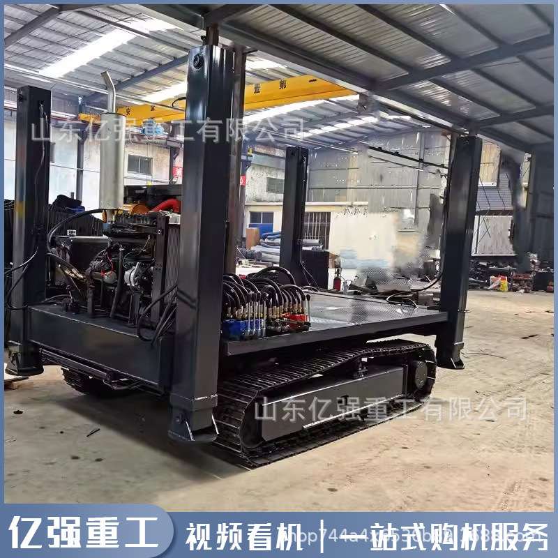 双电机驱动履带运输车底盘遥控农用爬山虎全地形爬坡王履带底盘