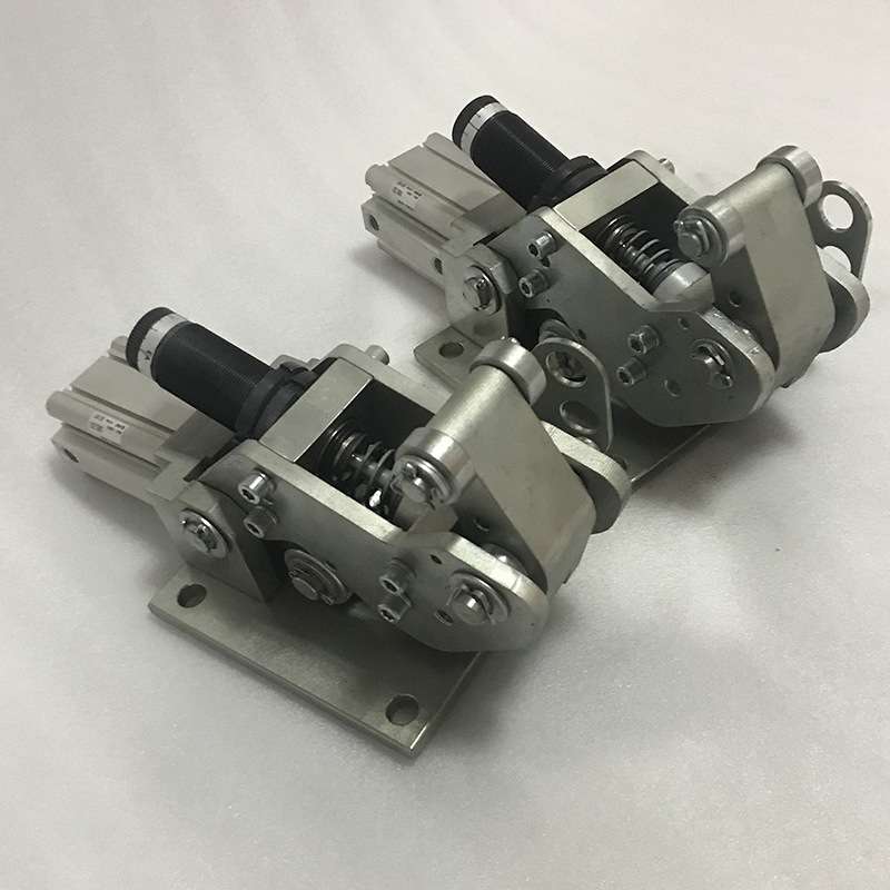 流水线费斯托系列重型卧式阻挡器气缸限位器倍速线工装板阻挡器