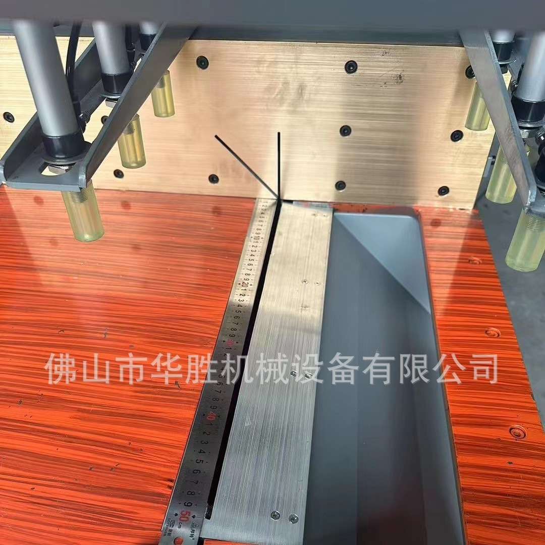 铝型材垭口套45/90度一体单头锯切割机精密锯450门窗加工机械设备
