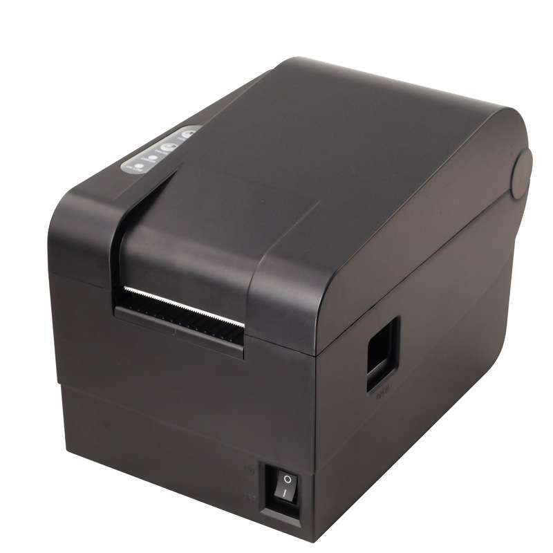 芯烨XP-235B热敏条码不干胶贴纸奶茶标签打印机XP233贴纸打标机