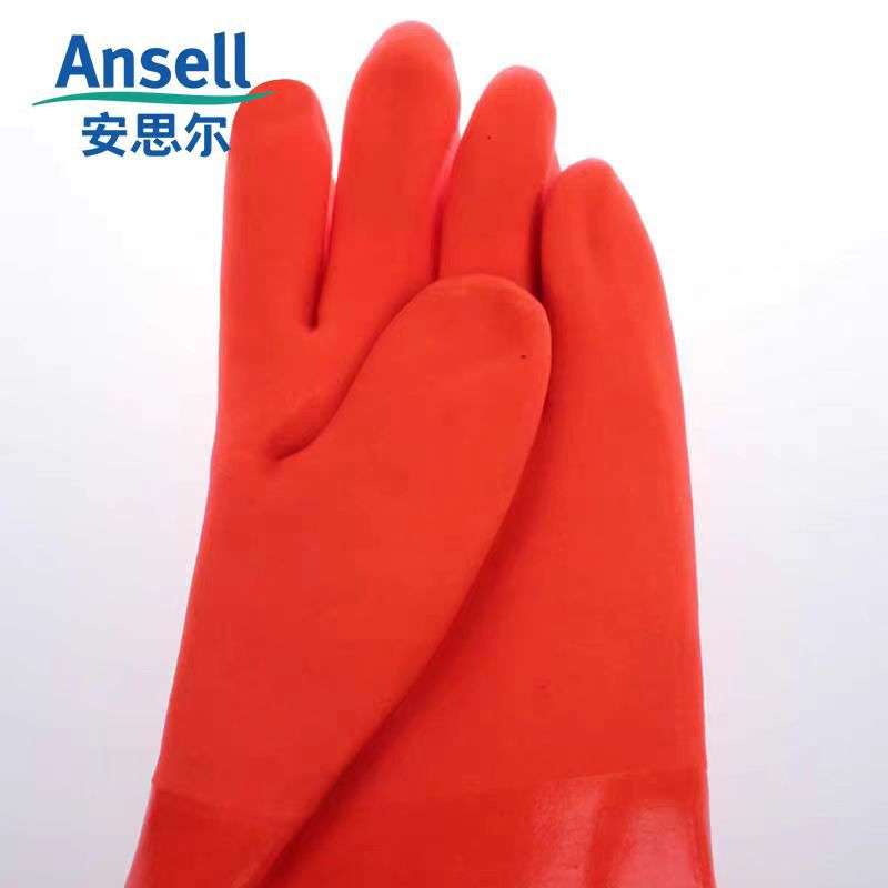 Ansell/安思尔23-700耐低温防寒实验室防液氮冰库冷冻库保暖手套