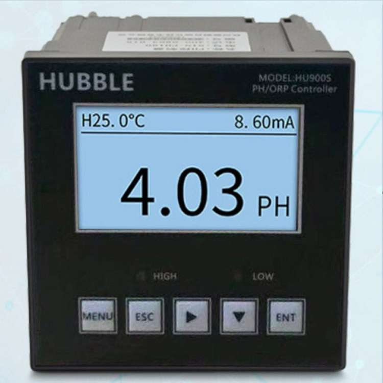 HUBBLE哈博 HU900S在线PH酸碱度测试计 工业PH仪表PH控制器供应