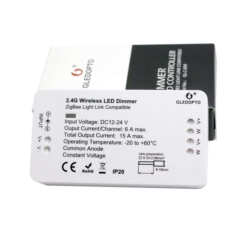 RGB+CCT RGB 色温 单色灯带 ZIGBEE ZLL灯带控制器  ECOH