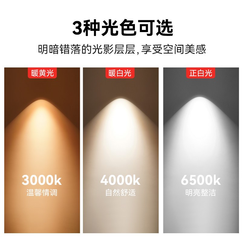 阳光照明嵌入式家用筒灯无主灯客厅吊顶天花灯过道桶灯深防眩射灯