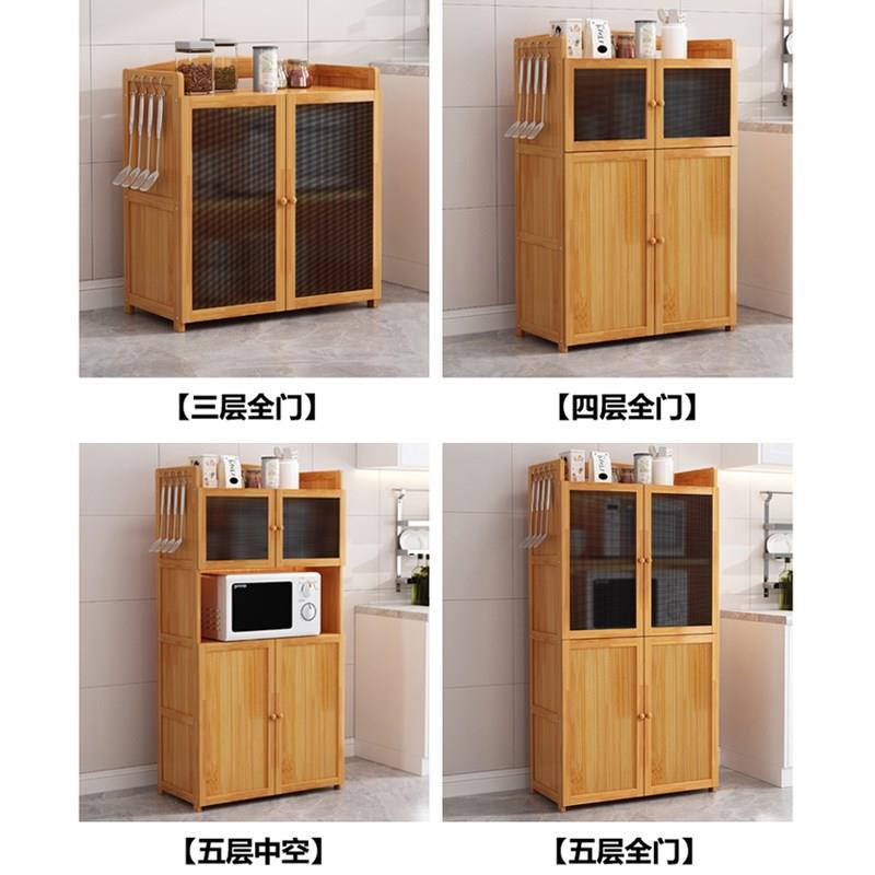 餐边柜简约碗柜家用厨房老式菜柜橱柜实木靠墙大容量茶水储物柜子