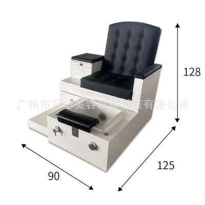 跨境脚池椅 Pedicure chair电动足疗美足做脚美甲沙龙按摩修脚椅