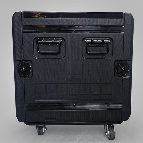 专业舞台演出pe塑料航空箱8u 10u 12u 16u功放机柜