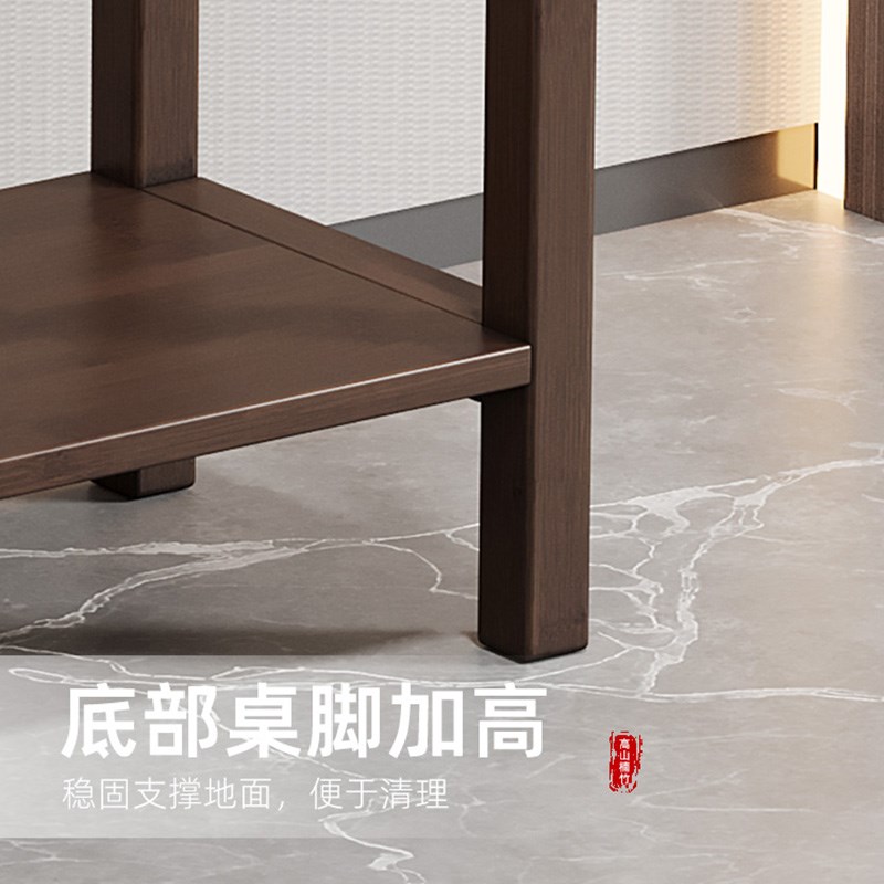 玄关桌家用新中式条案客厅玄关窄条桌非实木案台入户神台敬神香桌