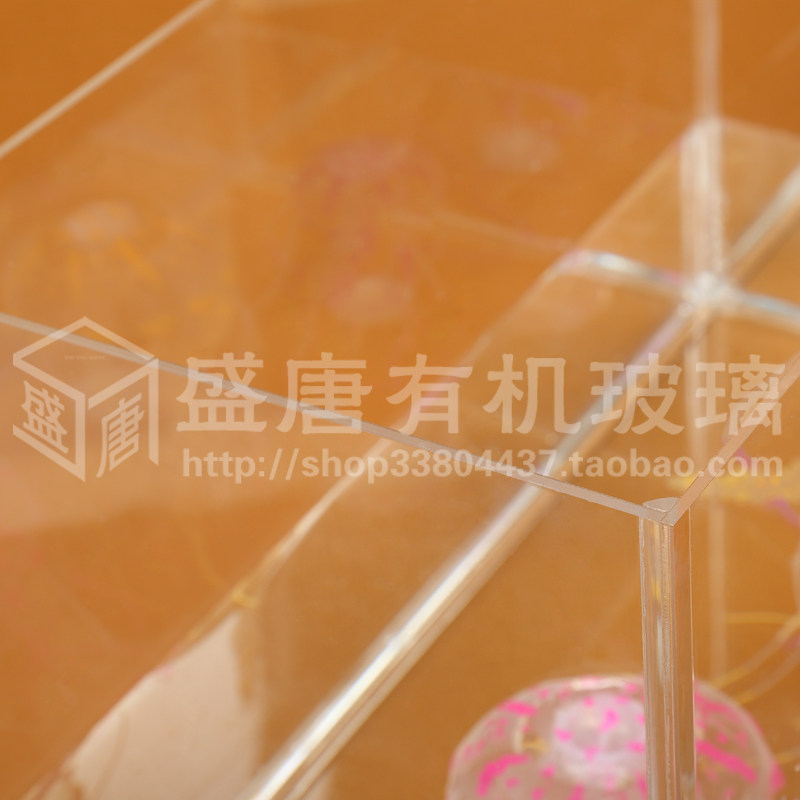 40*20*30cm厚4mm 有机玻璃板材加工切割 亚克力鱼缸任意尺寸定做