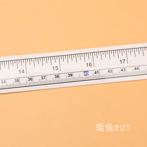 不干胶贴尺 缝纫机台板尺检验台贴尺 木工贴尺刻度贴 厘米贴 标签