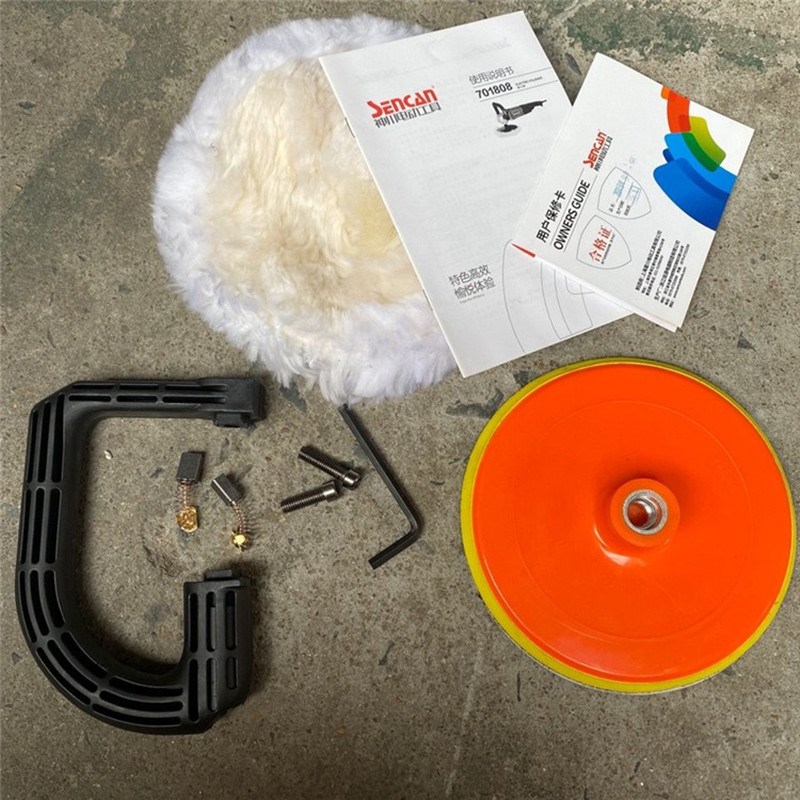 神川701808工业级抛光机1300w衡攻调速器打磨机汽车专用电动工具