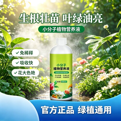 【2026版新升级】专用小分子营养液促进生长温和养护不伤根苗ZY