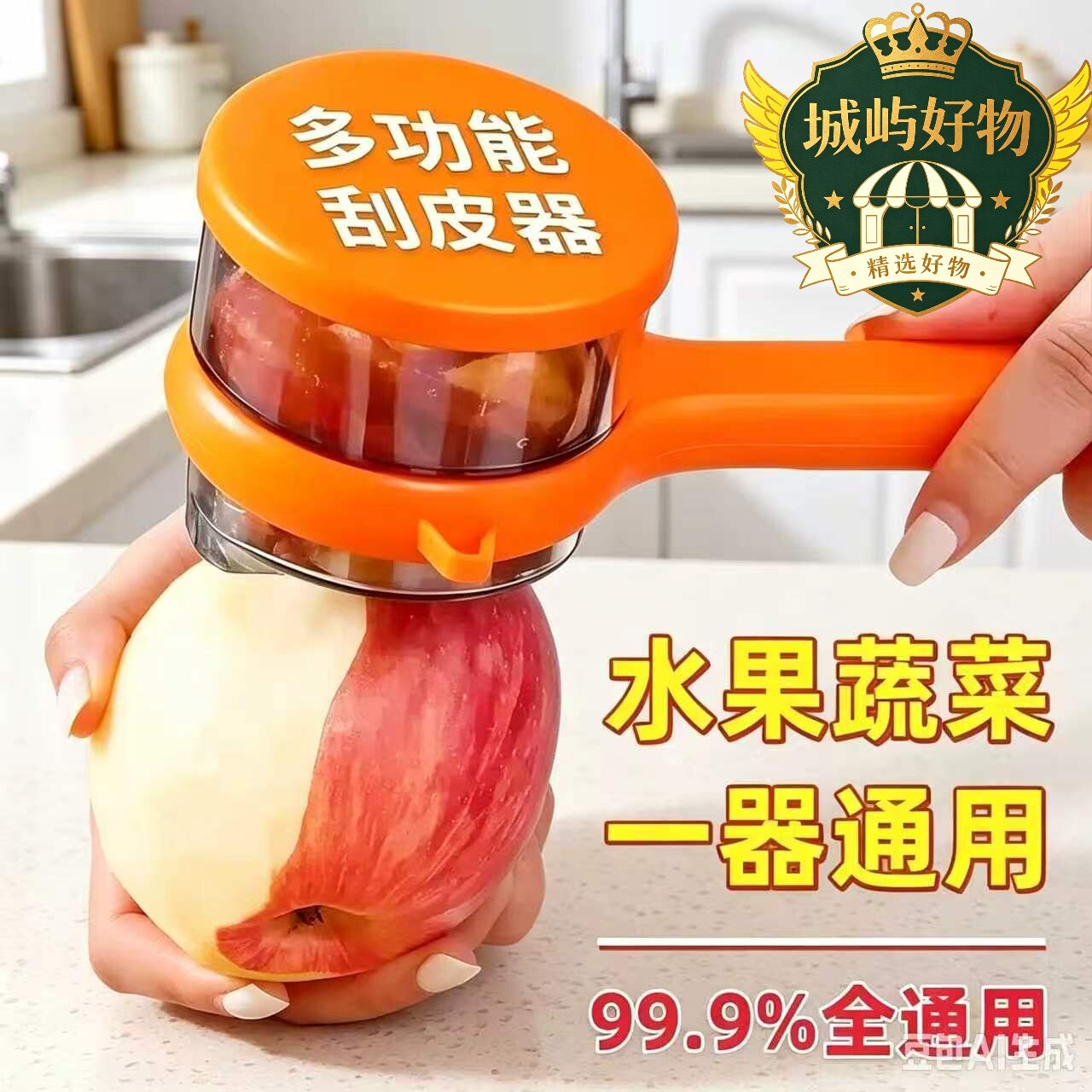 多功能削皮刀收纳式家用厨房专用水果土豆削皮神器削皮器ZY