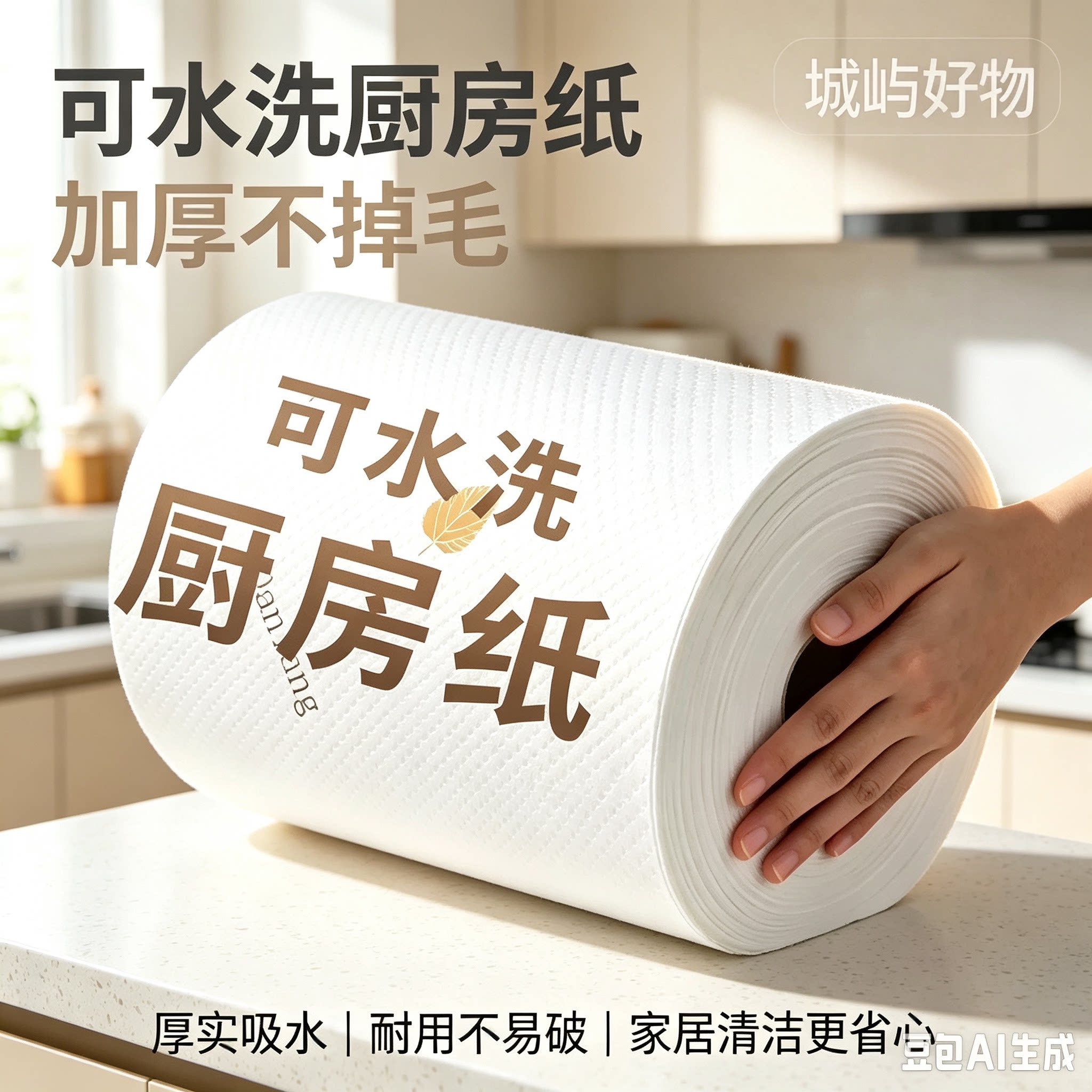 厨房懒人抹布一次性干湿两用免洗不沾油吸水清洁专用布YY