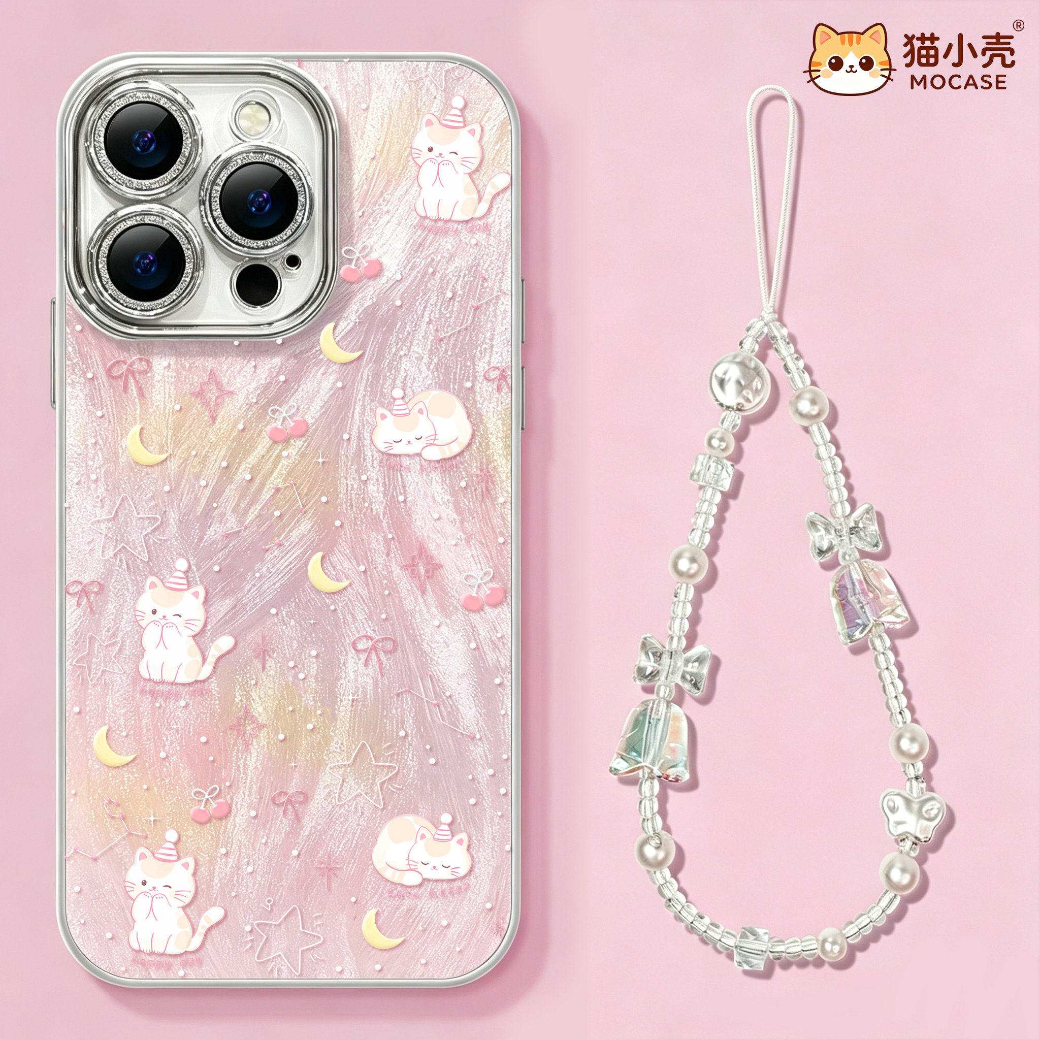 适用苹果17手机壳女款iphone16promax保护套15全包14防摔13mini软外plus硅胶12带镜头膜11超火se高级xs猫咪xr