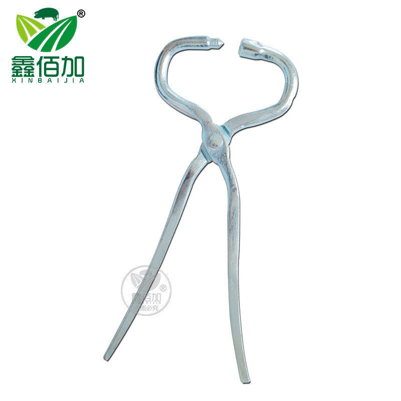 不锈钢牛鼻打孔钳牛鼻环安装工具牛鼻穿孔钳长柄牛鼻打孔钳