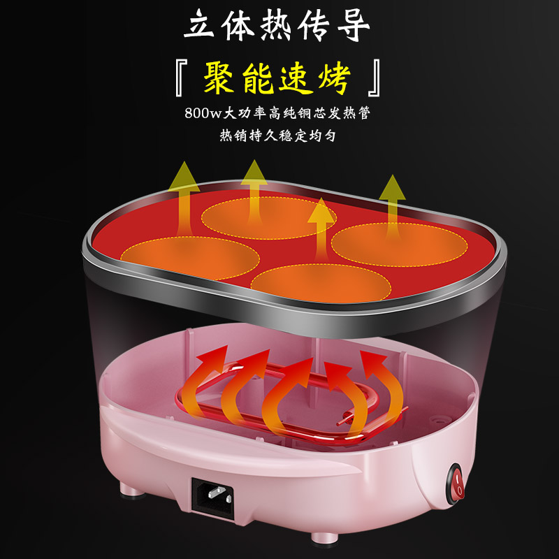 胤帆不粘锅煎蛋神器鸡蛋汉堡机家用平底锅迷你煎蛋饼锅网红早餐锅
