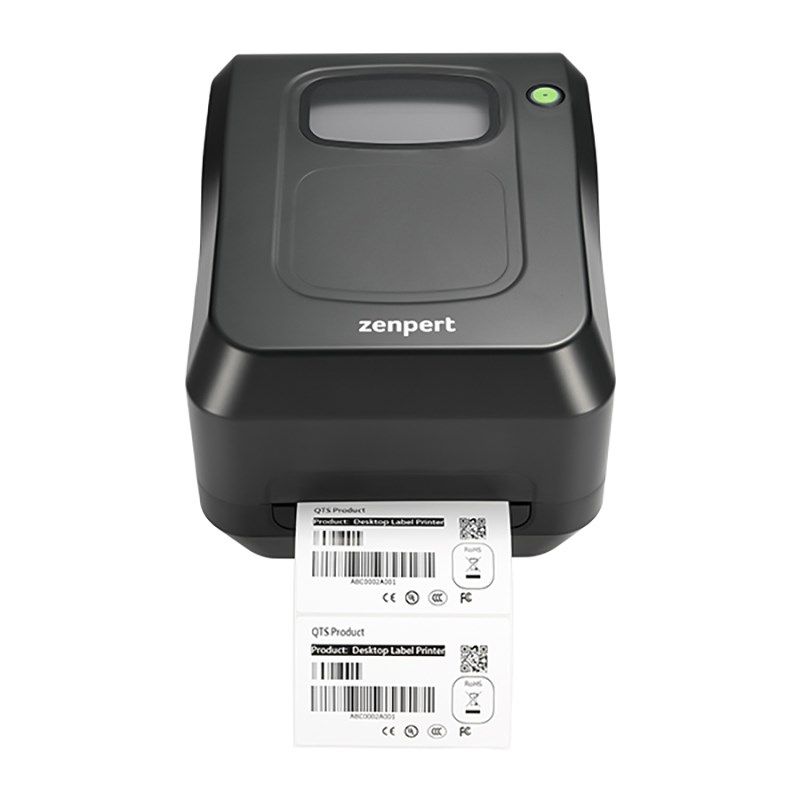 zenpert先擘4T520/530条码标签打印机碳带洗水唛价格贴纸珠宝打印