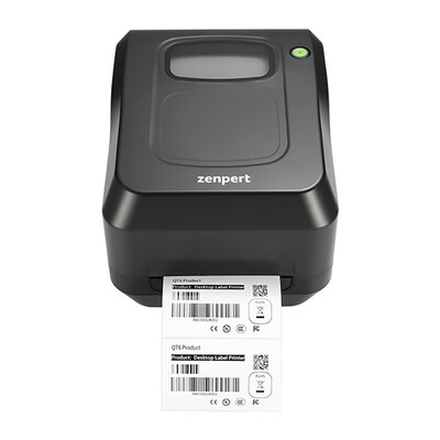 zenpert先擘4T520/530条码标签打印机碳带洗水唛价格贴纸珠宝打印