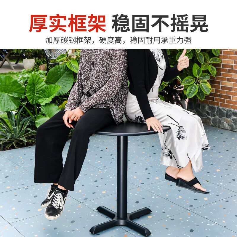 藤朝网红阳台小桌椅三件套户外露台桌椅休闲小茶几椅子组合仿藤椅