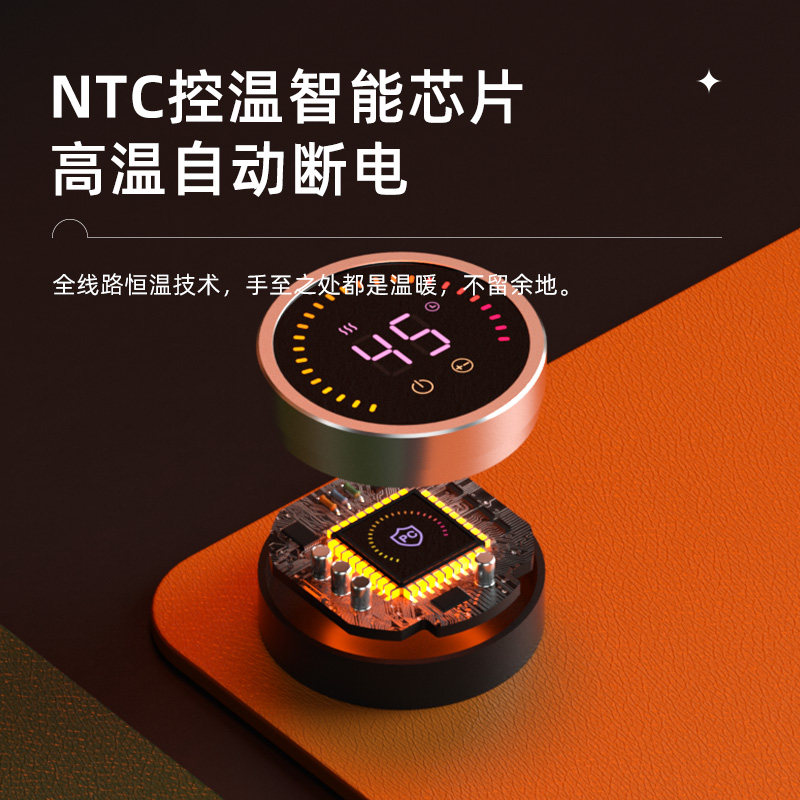 加热桌垫鼠标垫超大发热暖桌垫办公室键盘暖手电脑工位桌面垫子