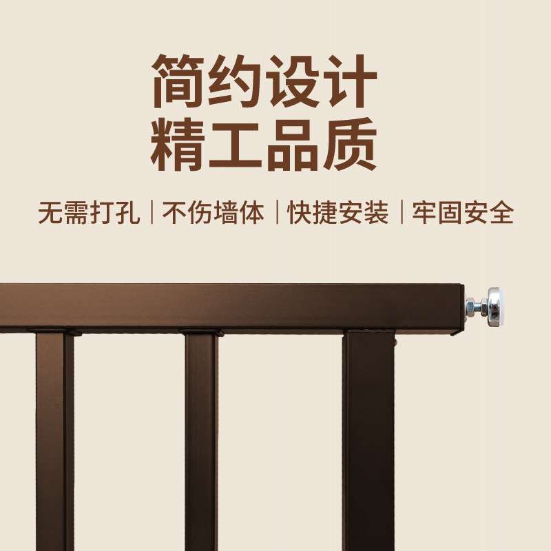 儿童宠物防护栏阳台飘窗落地窗家用免打孔窗户栏杆老人安全防护门