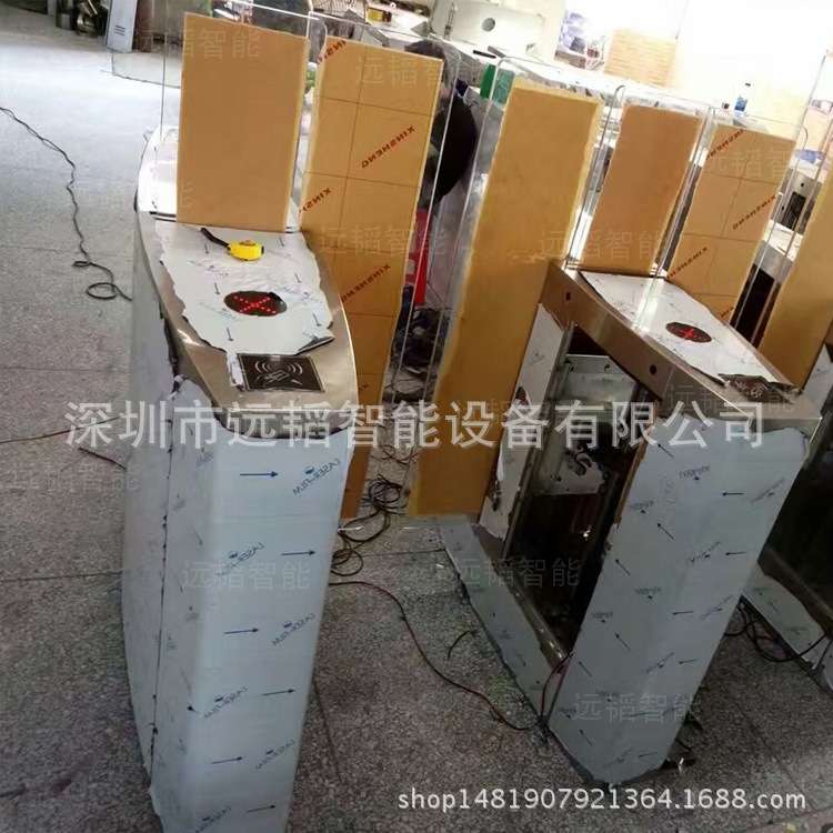 指纹考勤平移闸 不锈钢豪华平移闸门 监狱人脸识别摆闸翼闸厂家