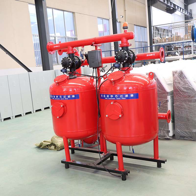农用全自动反冲洗过滤器 灌溉水处理离心砂石施肥机