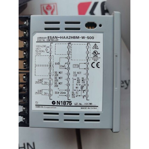 温控表 数字式温度控制仪 E5AN-HAA2HBM-W-500 220V
