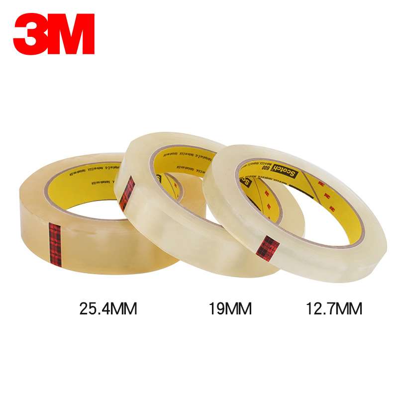 3M600测试胶带百格测试用于油墨和涂层附着力测试胶带3/4 25.4MM