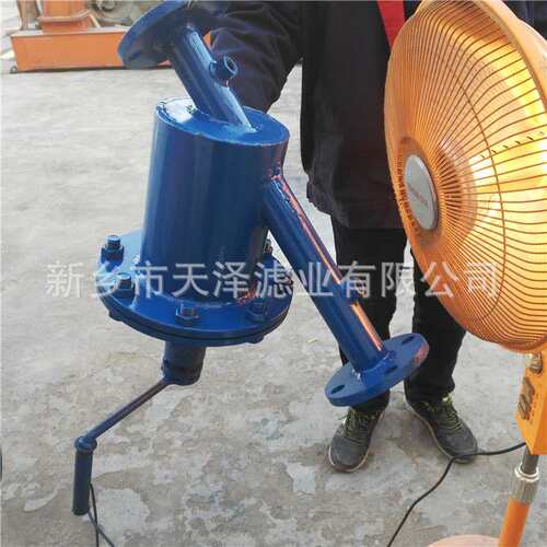 DN80不锈钢管道手摇刷式Y型过滤器 商场排污专用Y型水过滤器