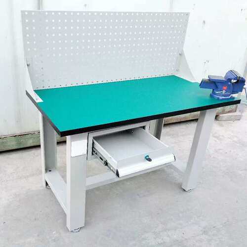 重型钳工维修车间流水工作台防静电操作台带抽屉检验桌