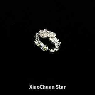 晓川star Vintage 古着 White Blossoms 戒指