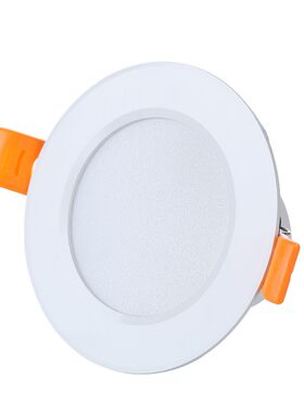 LED筒灯白色12W嵌入式客厅洞灯15W中性暖光灯8公分店铺办公开孔灯