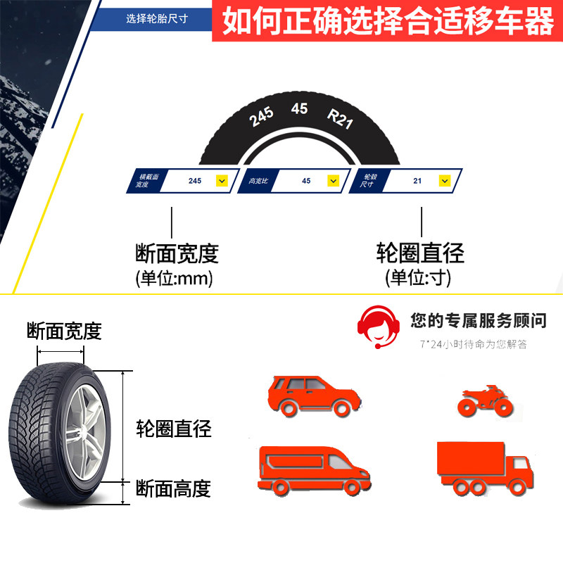 易虎万向轮液压移车器消防挪车器物业移位神器小区车辆拖车工具