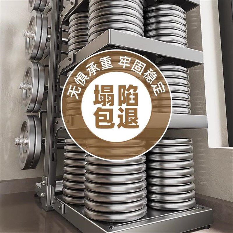 厨房置物架家用多功能橱柜下水槽厨房清洁/工具套装